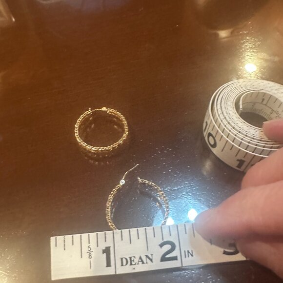 Imperial Gold Earrings - Picture 3 of 3